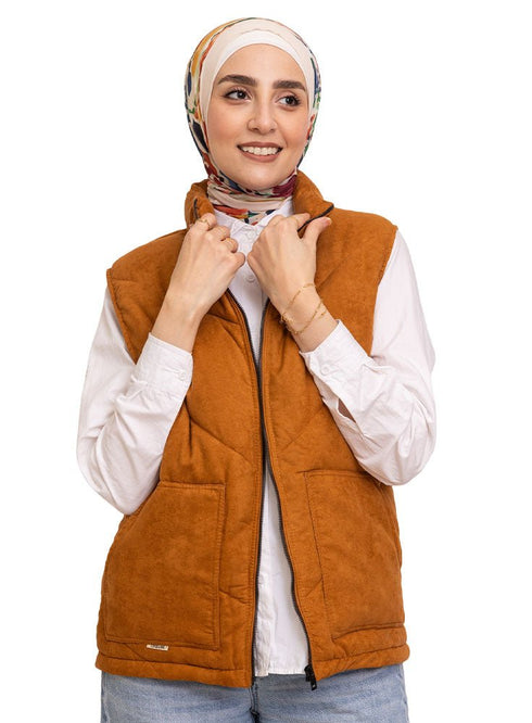 Hafan Velvet Vest - Design 2 - Khotwh